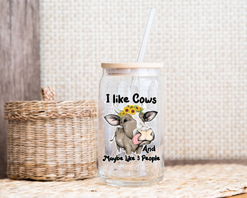 I Like Cows Libbey Cup