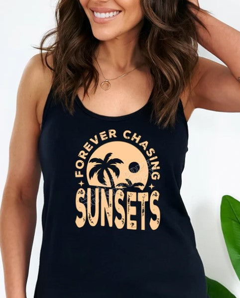 Forever Chasing Sunsets Tank Top