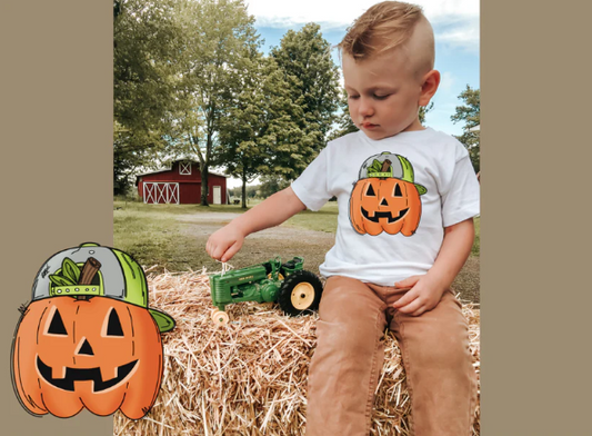 Pumpkin Heart Kids Shirt