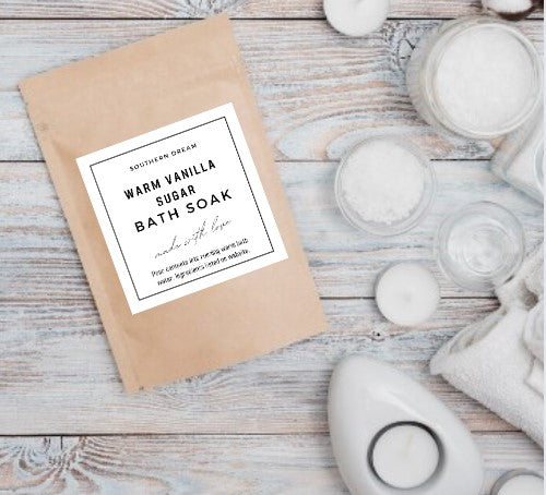 Warm Vanilla Sugar Bath Soak