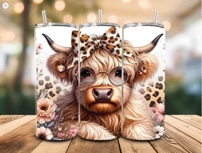 Leopard Cow Tumbler