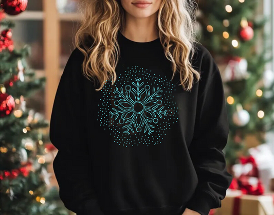 Snowflake Spangle Sweater