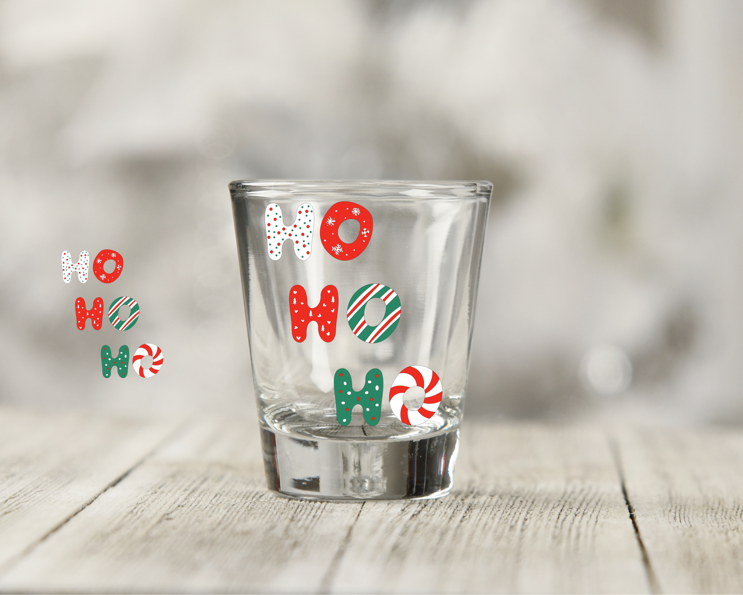 Ho Ho Ho Shot Glass