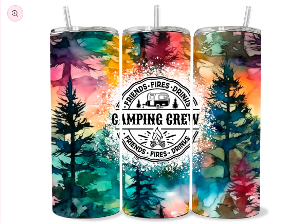 Camping Crew Tumbler