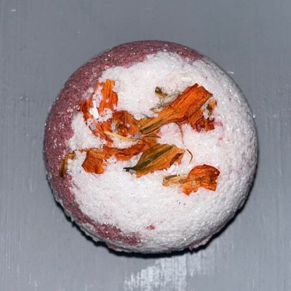 Glitter Heartburn Bath Bomb