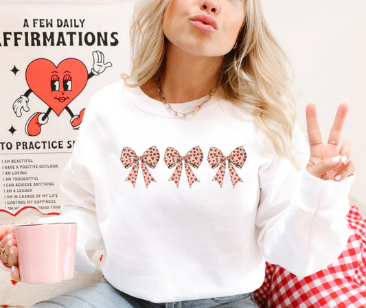 Heart Bows Sweater