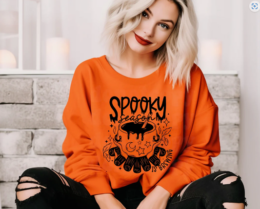 Spooky Season is Brewing Sweater