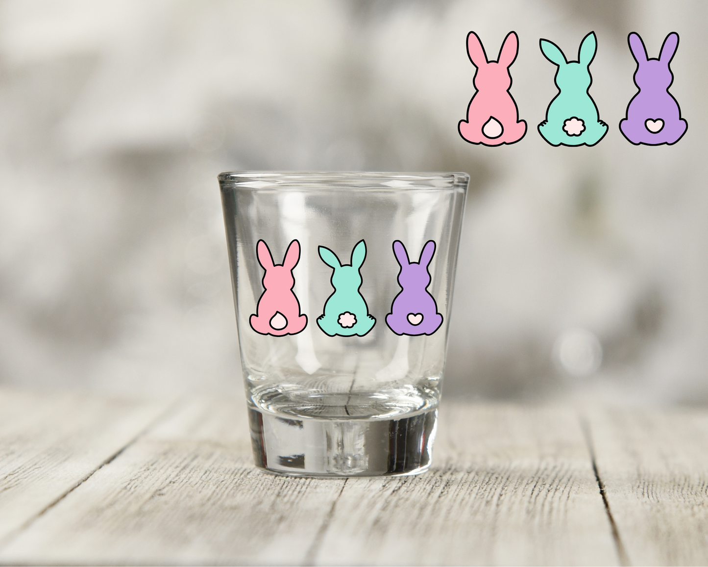 Peeps Shot Glass