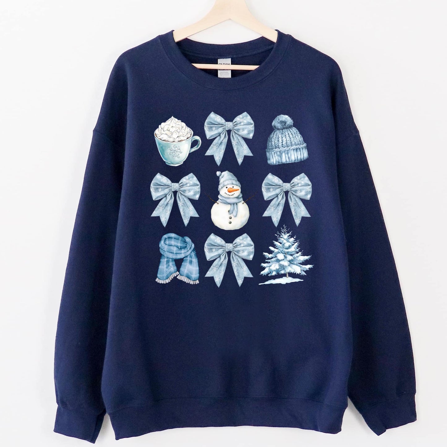 Winter Collage Sweater