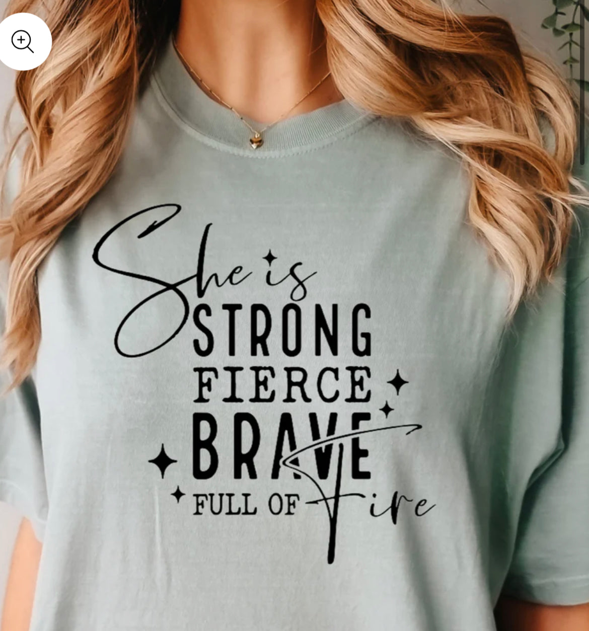 She Is Strong, Fierce, Brave